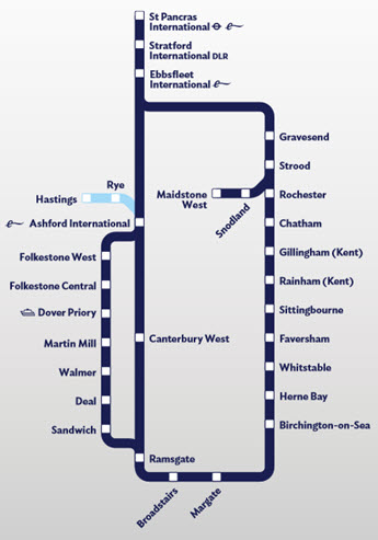 Javelin Train Stations